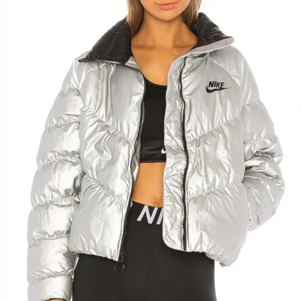 Nike Sportswear Women's Insulated Metallic Jacket Women Size S